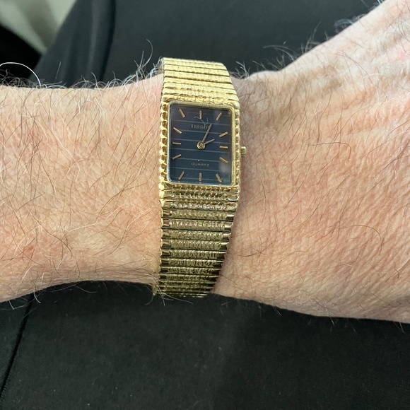 Vintage Tissot Gold tone watch
